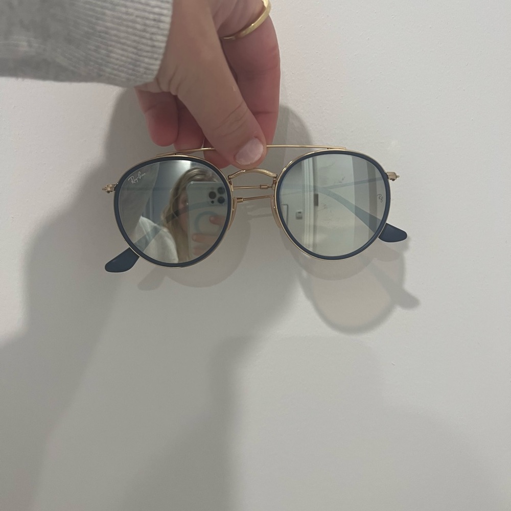 Ray-Ban Women's Rb3647n Double Bridge Round Sunglasses